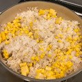 tubakix's cooksnap of when they made 土鍋で簡単 丸ごととうもろこしごはん.