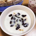 ☆あいちゃん's cooksnap of when they made ◎レーズンバニラ練乳ヨーグルト◎.