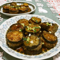 赤い電話's cooksnap of when they made 茄子の挽肉はさみ焼き.