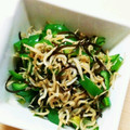 姫心's cooksnap of when they made ピーマンとしらすと塩昆布の炒め物.