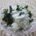 miyuki12's cooksnap of when they made いくら食べてもOK！新玉とワカメのサラダ.