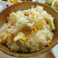 ☆Rokko☆'s cooksnap of when they made 新生姜とお豆の炊き込みご飯.