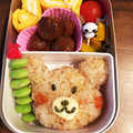 クックCHF9PZ☆'s cooksnap of when they made 幼稚園お弁当（クマさん）.
