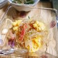 ＴＯＭＯＷＡＴ's cooksnap of when they made ＊新玉ねぎと春雨の中華サラダ＊.