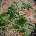 クックるん☆戦隊's cooksnap of when they made 騙されてみて！レタス塩焼きそば(^^).