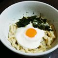 Yuzuksc's cooksnap of when they made コクまろ✾温玉海苔チーズうどん.