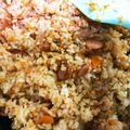 今日もニコッ☆'s cooksnap of when they made 簡単☆子どもも喜ぶ懐かし味のカレーピラフ.