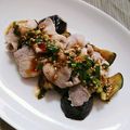 かほus's cooksnap of when they made ナスと豚バラのネギ薬味ソース.