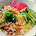 nikomaru☆'s cooksnap of when they made きのこ入りジャージャー麺.