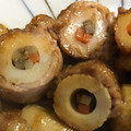 今日もニコッ☆'s cooksnap of when they made ちくわと野菜のヘルシー肉巻き★.