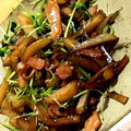 あかにーー's cooksnap of when they made 簡単！ジャガイモ豆苗オイスターソース炒め.