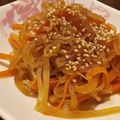 栗たまご's cooksnap of when they made 大根と人参のさっぱりきんぴら.