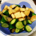 スピカの散歩道's cooksnap of when they made なすときゅうりの炒め物.