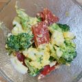 みーやまん's cooksnap of when they made トマトとブロッコリーとゆで卵のサラダ.