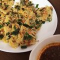 りの愛ママ's cooksnap of when they made にらともやしのチヂミ.