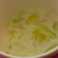 猫まんま☆'s cooksnap of when they made ５分で完成！ほんだしで和風なミルクスープ.