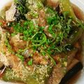 ハチ8コロ8's cooksnap of when they made 簡単☆揚げない夏野菜の揚げ浸し.