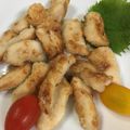 桃的美しき日々's cooksnap of when they made ズッキーニとささみの旨味揚げ.