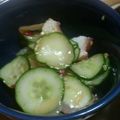 ママのたまご's cooksnap of when they made コリコリ美味✿胡瓜タコ中華くらげ和え✿.