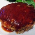 はらぺこごはん's cooksnap of when they made ふわふわ豆腐ハンバーグと簡単付け合わせ❤.