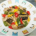 もぐ・ω・くま's cooksnap of when they made 豚肉と茄子とピーマンのみぞれ炒め。.