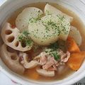 moruchama's cooksnap of when they made 余り物で一応ポトフ.