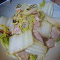 K/S's cooksnap of when they made 白菜とベーコンのコンソメ煮.