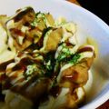 ★Nyui★'s cooksnap of when they made トースターで簡単☆厚揚げのお好み焼き.