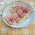オレンジリング's cooksnap of when they made お弁当に！ハムのチーズ巻き♡.