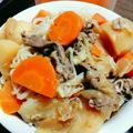 クックDJXZOL☆'s cooksnap of when they made 新玉ねぎと、新じゃが芋の肉じゃが.