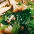 ★ちーた's cooksnap of when they made もう1品♡小松菜としめじのおひたし.