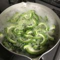 マリアマリママ's cooksnap of when they made 豚肉とゴーヤのゴマポン酢和え.