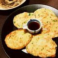 まりおっかあ's cooksnap of when they made 大和芋DEお好み焼き風お焼.
