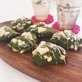 きねちゃんこ♡'s cooksnap of when they made 抹茶とホワイトチョコのスコーン.