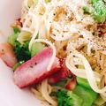 うーぷ's cooksnap of when they made 簡単＊ブロッコリーとベーコンのパスタ.