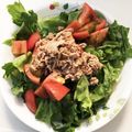 jurimama☆'s cooksnap of when they made トマトとレタスとツナ、簡単♪冷製パスタ！.