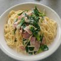 ミノリ163's cooksnap of when they made 余った生クリームで一人分簡単パスタランチ.