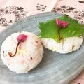 noriko912's cooksnap of when they made 花見弁当に♪桜とチーズの混ぜご飯おにぎり.