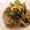 今日もニコッ☆'s cooksnap of when they made 野菜たっぷり！豚肉と小松菜の炒めもの☆.