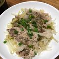 IMKI's cooksnap of when they made 豚バラ肉ともやしのおぼろ昆布蒸し.