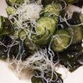 ＊わに＊'s cooksnap of when they made きゅうり・わかめ・春雨の酢の物.
