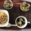 ma___111's cooksnap of when they made 超簡単！！レタスと海苔のスープ.
