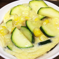 卵せんべい's cooksnap of when they made とうもろこしと＊ズッキーニのオムレツ.
