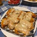 リンダ02's cooksnap of when they made ☆鶏胸肉のカレーマヨ漬け焼きonチーズ☆.