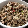 まめこ8888's cooksnap of when they made ガッツリ☆挽肉のねぎ塩にんにく炒めごはん.