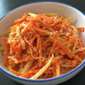 akanet223's cooksnap of when they made 野菜嫌いも旨さに唸る！人参めんたい炒め♡.