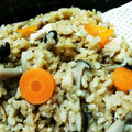 まいびた's cooksnap of when they made さんま缶と切干し大根と舞茸の炊き込みご飯.