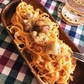 クックFZOG1X☆'s cooksnap of when they made kiriチーズのトマトクリーム風パスタ。.