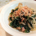fu♪♪'s cooksnap of when they made *春雨とわかめの梅ツナ和え*.