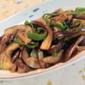 fu♪♪'s cooksnap of when they made なすとピーマンのオイスターソース炒め.